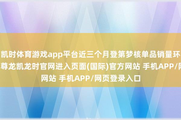 凯时体育游戏app平台近三个月登第梦核单品销量环比上升70%-尊龙凯龙时官网进入页面(国际)官方网站 手机APP/网页登录入口