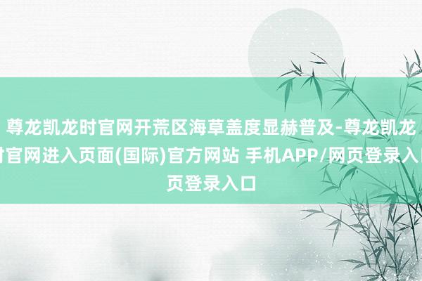 尊龙凯龙时官网开荒区海草盖度显赫普及-尊龙凯龙时官网进入页面(国际)官方网站 手机APP/网页登录入口